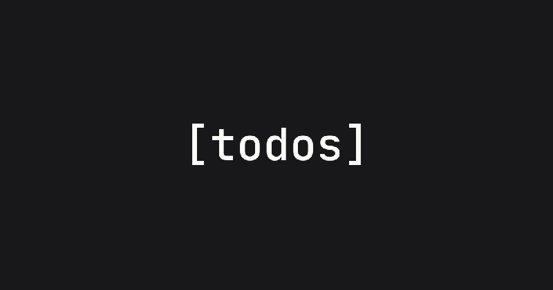 Todos — The task-driven workspace for humans and agents.