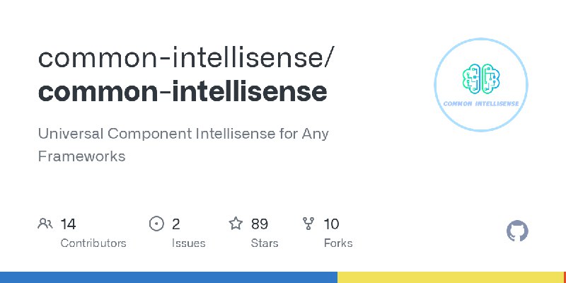 GitHub - common-intellisense/common-intellisense: Universal Component Intellisense for Any Frameworks